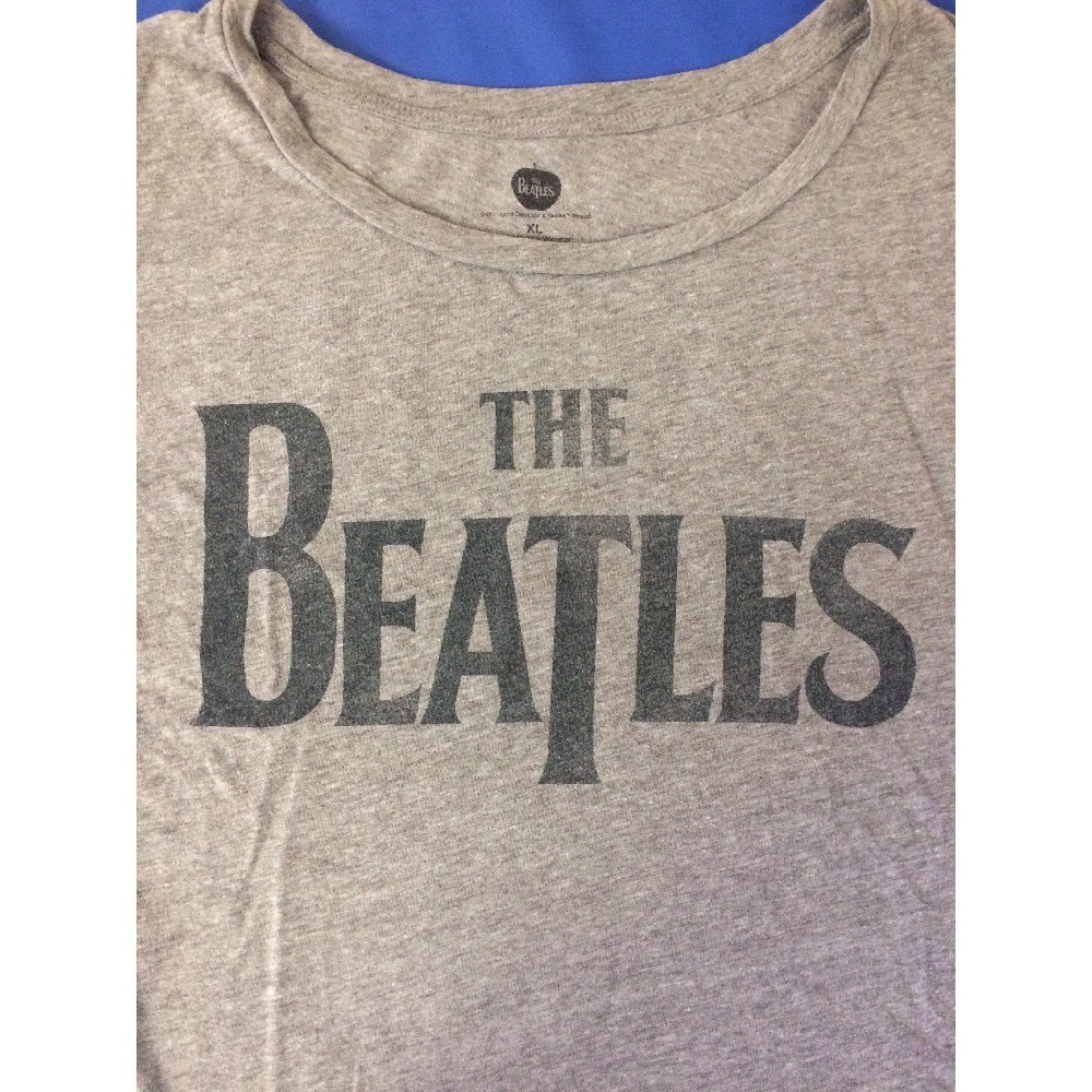 Beatles  T-shirt Women Top Grey Size XL
